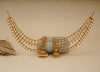 ROYAL GOLD PLATED PEARL JHUMKA EARRING