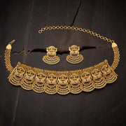 Synthetic Stones Choker Antique Necklace