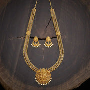 Synthetic Stones & Beads Long Necklace